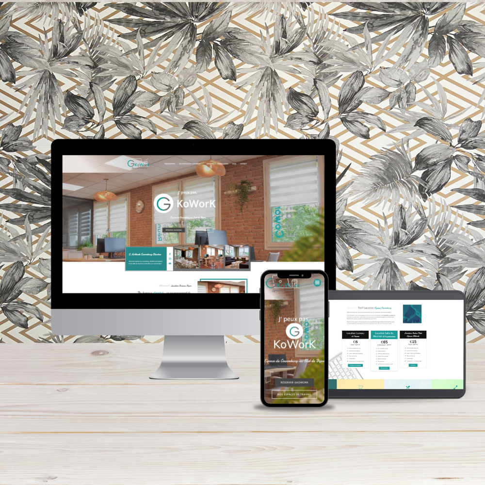 création du site web Gkowork